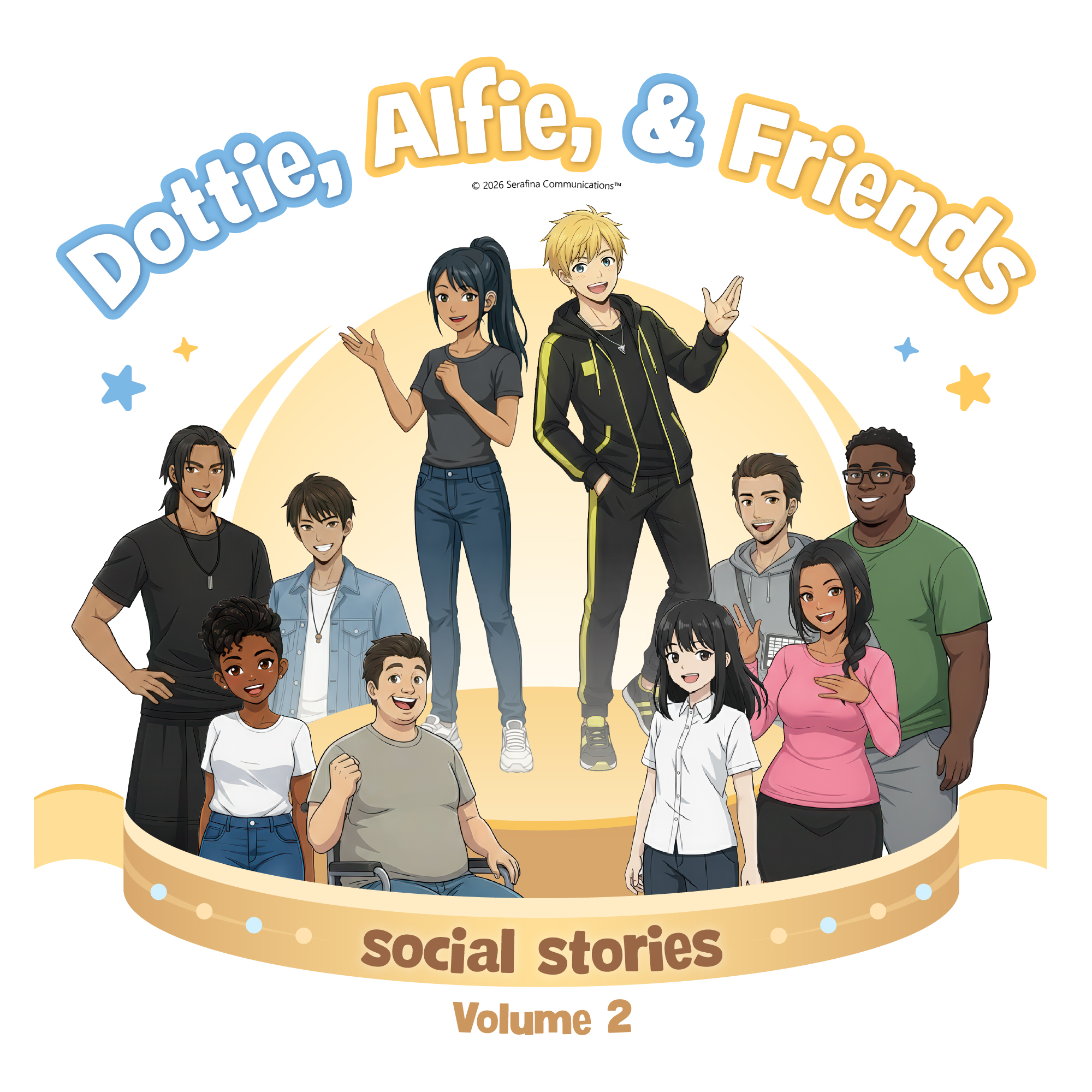 Dottie, Alfie, & Friends Social Stories Anthology 2